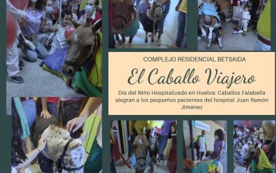 Día del Niño Hospitalizado en Huelva: Caballos Falabella alegran a los pequeños pacientes del hospital Juan Ramón Jiménez